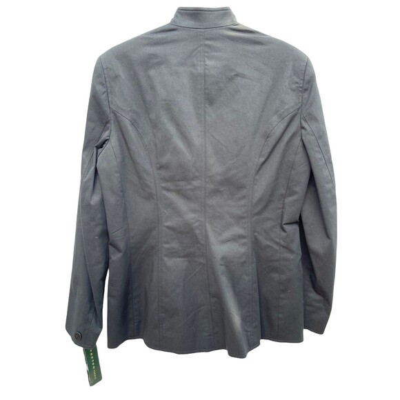 NWT Lauren Ralph Lauren Singita Black Women Single Breasted Blazer Size 10 - Picture 2 of 5